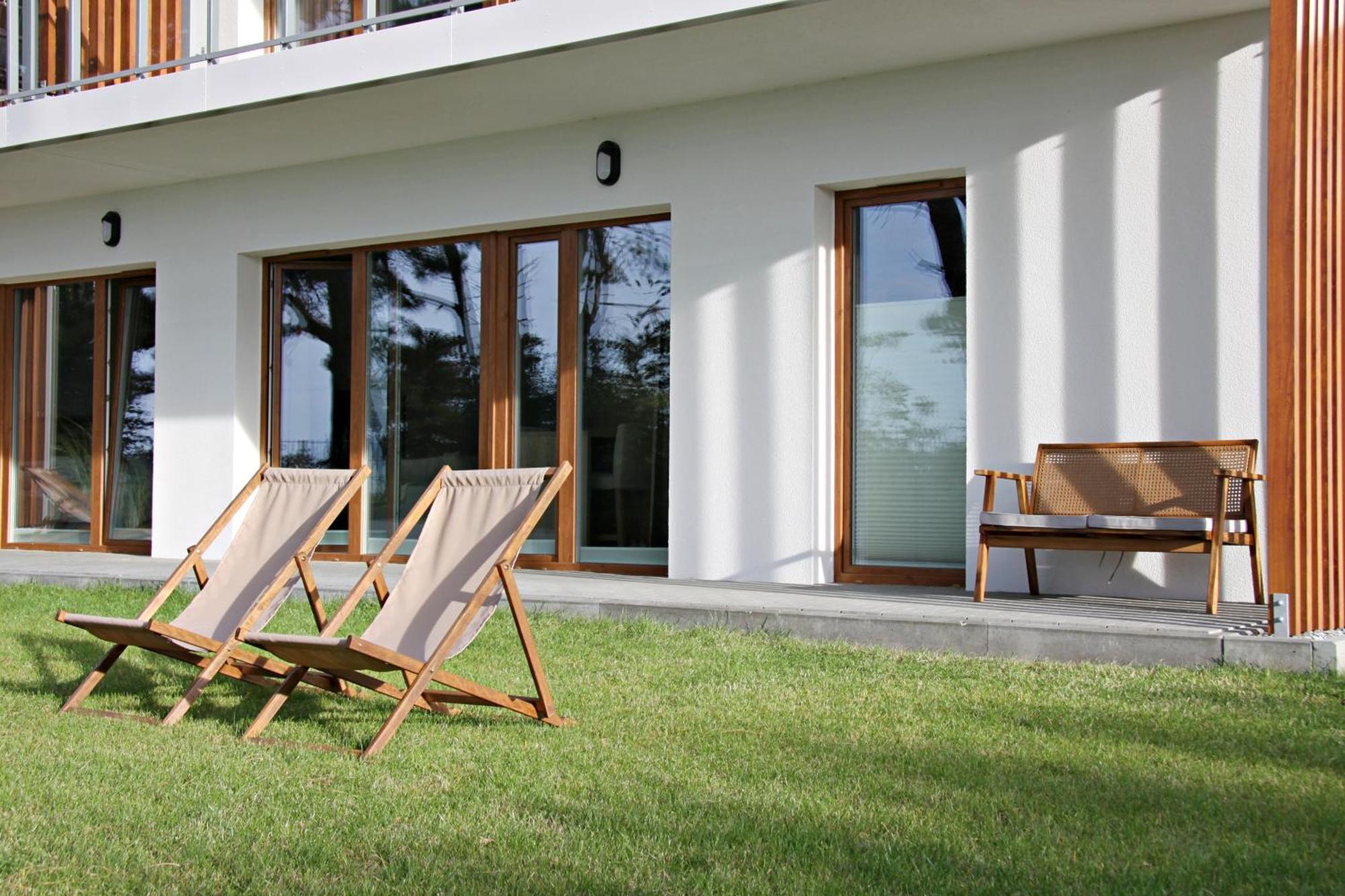 Let'S Sea - 2 Bedroom - Premium Baltic Apartment With Front Sea View Garden And Spa Access Gąski エクステリア 写真