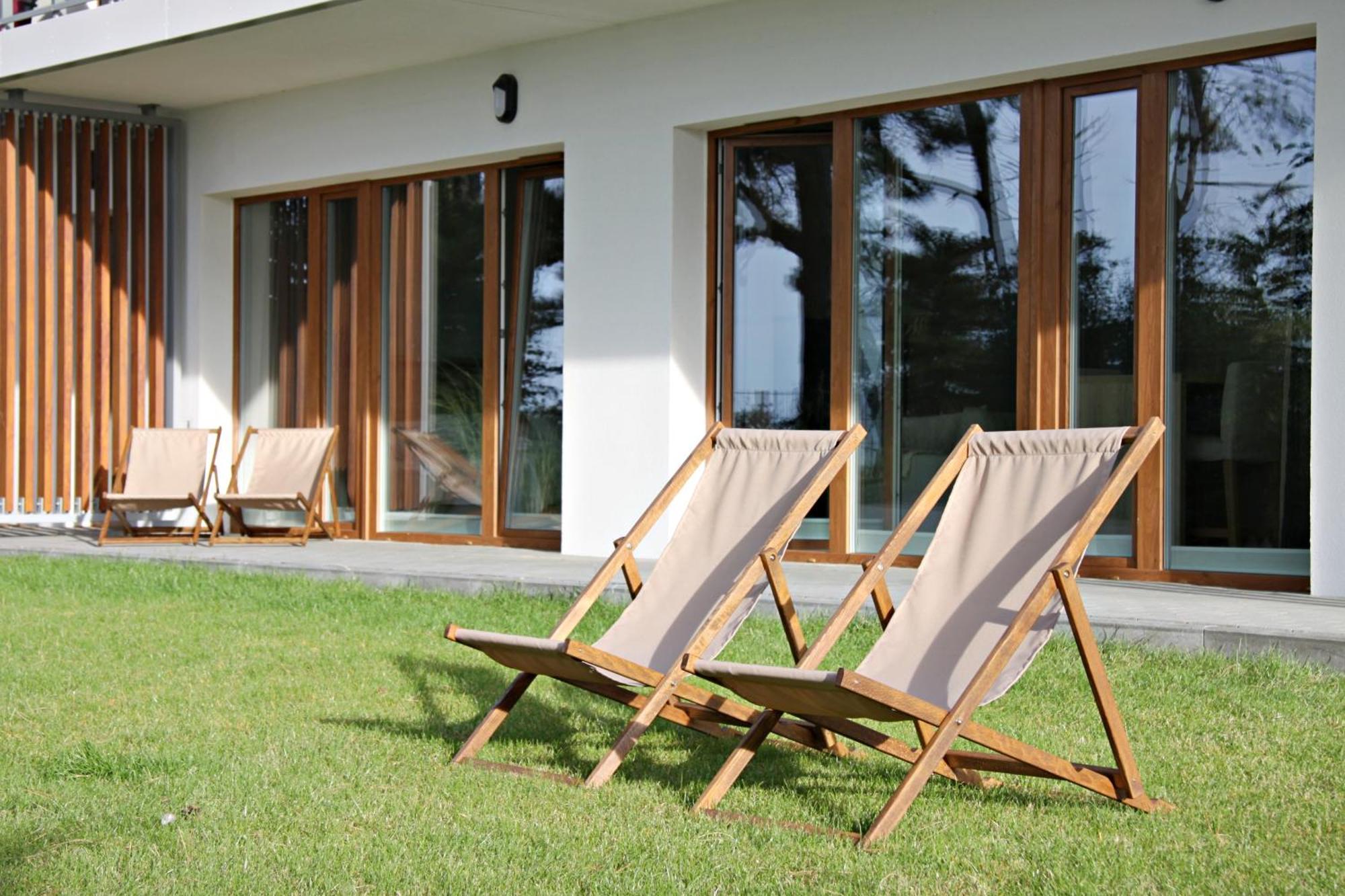 Let'S Sea - 2 Bedroom - Premium Baltic Apartment With Front Sea View Garden And Spa Access Gąski エクステリア 写真