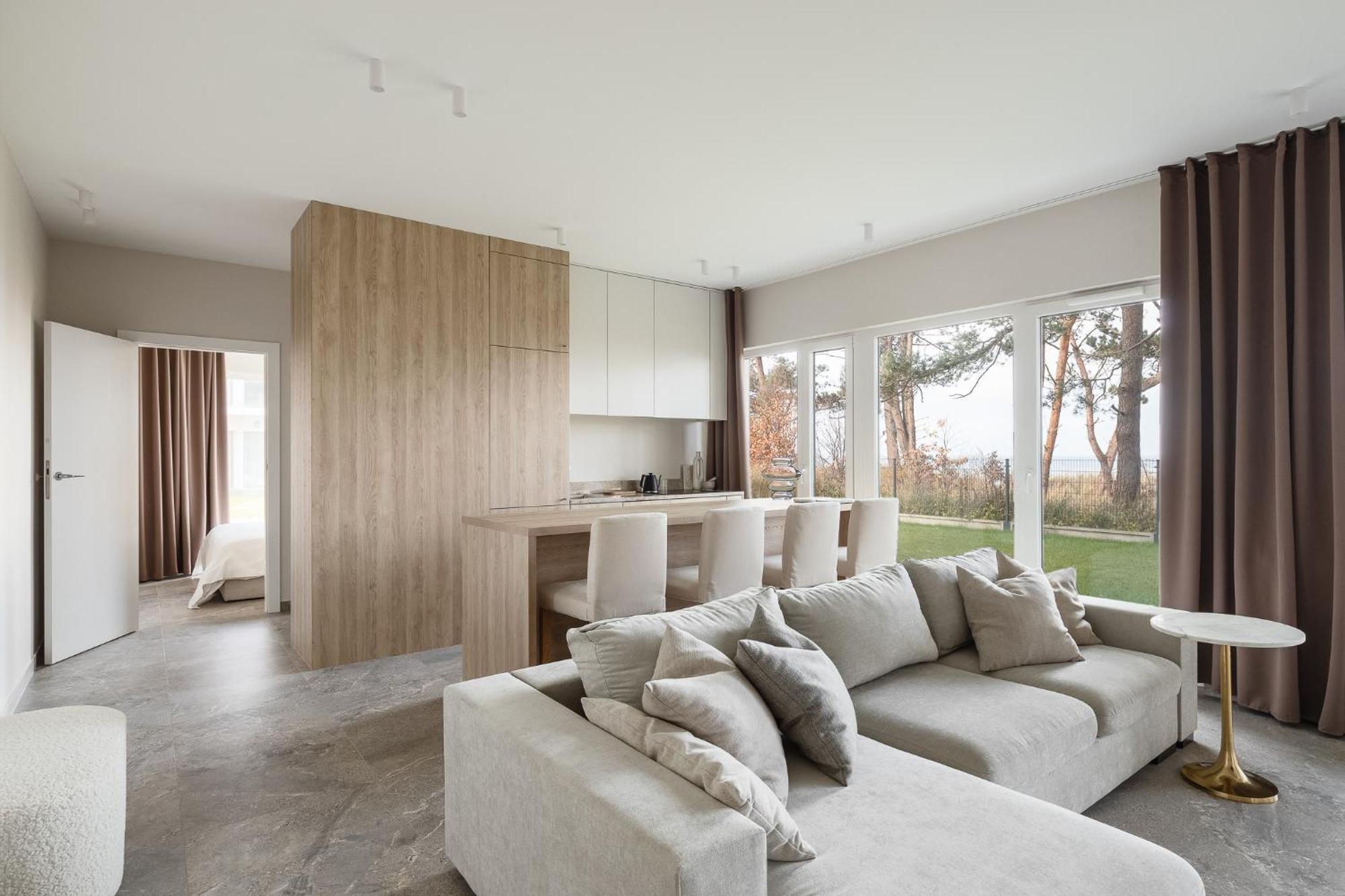 Let'S Sea - 2 Bedroom - Premium Baltic Apartment With Front Sea View Garden And Spa Access Gąski エクステリア 写真
