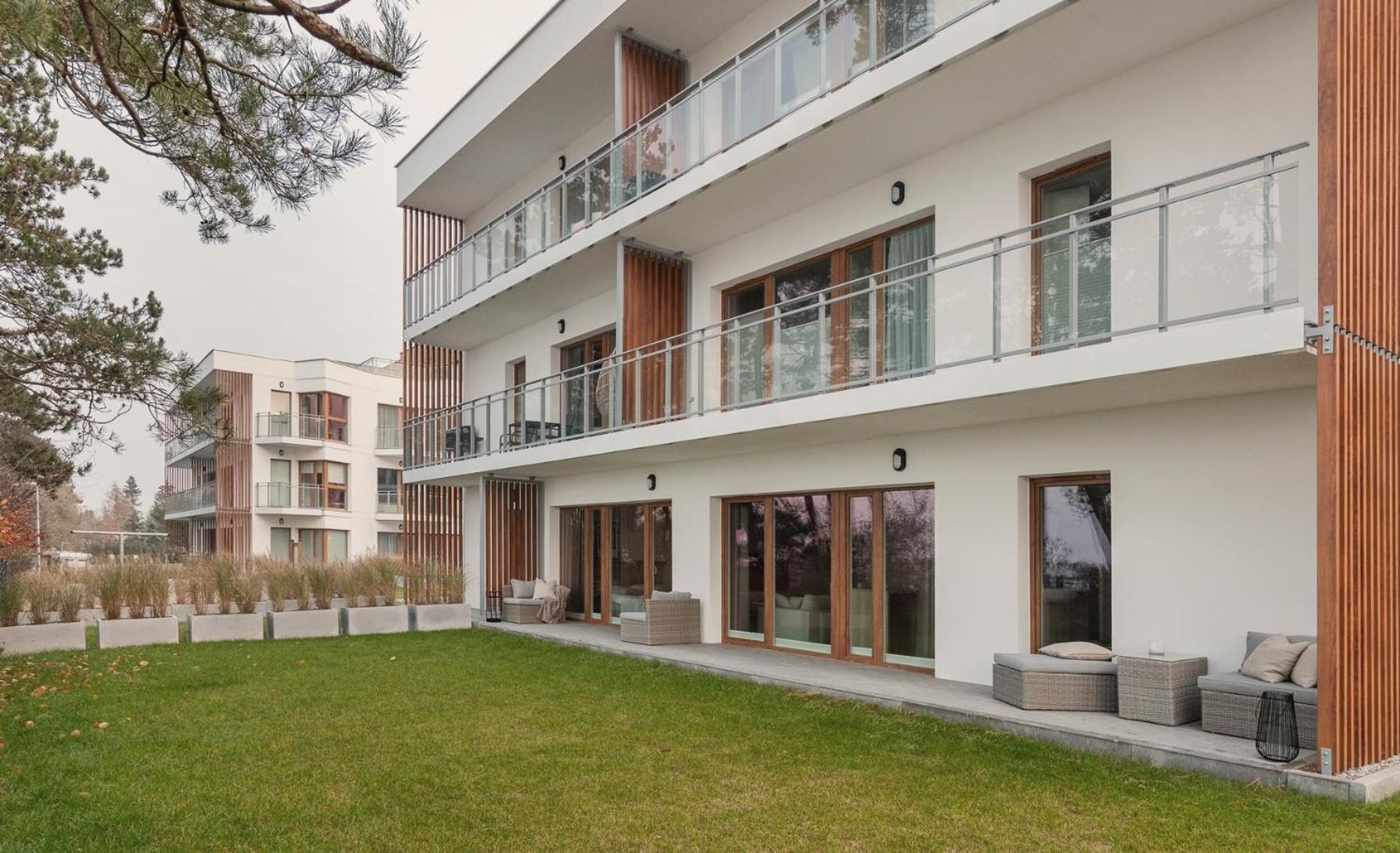 Let'S Sea - 2 Bedroom - Premium Baltic Apartment With Front Sea View Garden And Spa Access Gąski エクステリア 写真